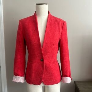 Loft brand blazer/Coral/Size 4